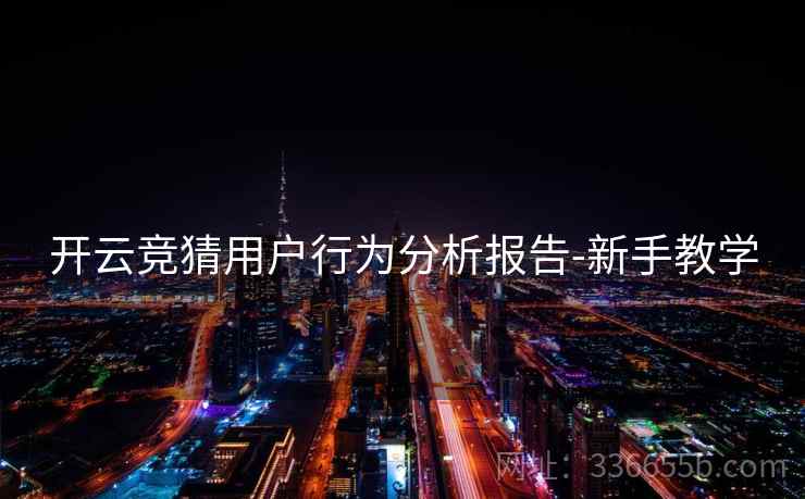 开云竞猜用户行为分析报告-新手教学  第2张